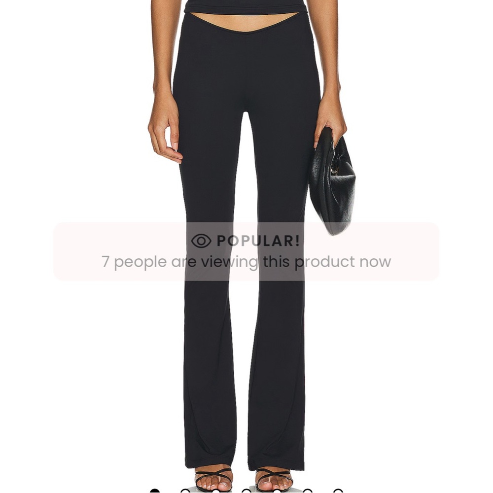 Women's Black Flared Jeans